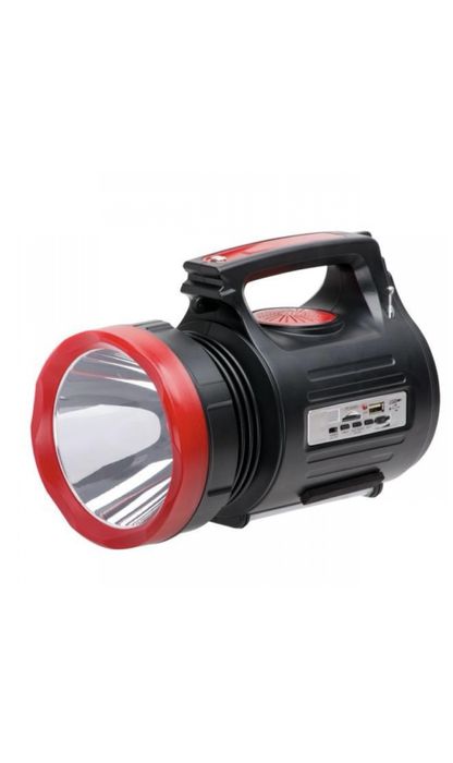 Фонарь светодиодный аккумуляторный с солнечной панелью,USB+3 лампочки