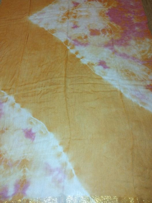 Chusta  szeroka pomarańcz