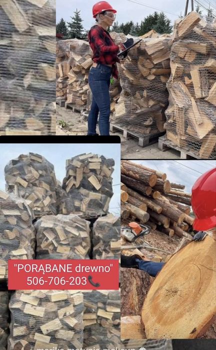 SUCHE Drewno kominkowe Grotniki Ustronie Jedlicze Parzęczew Ozorków