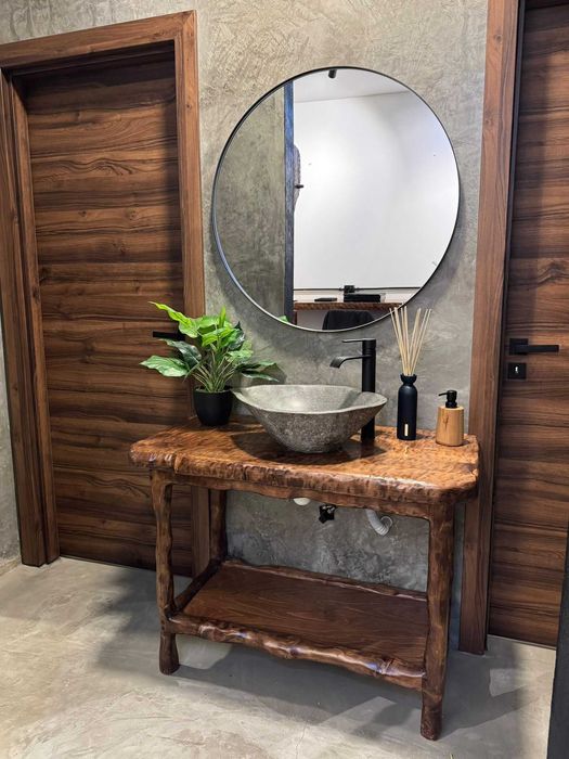 Espelho redondo IKEA LINDBYN 80 cm