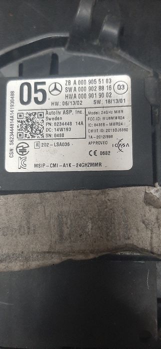 sensor de radar mercedes  w176