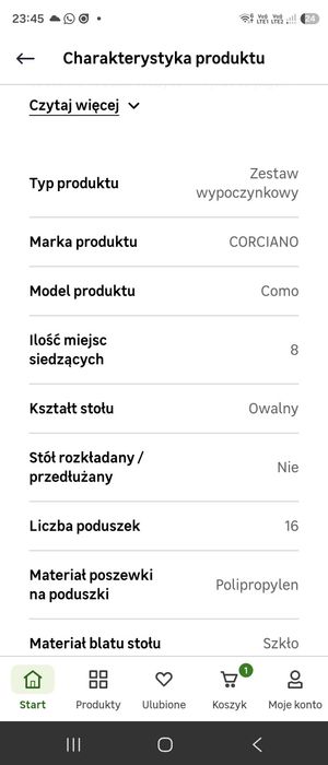 Sprzedam ogrodowy komplet ratanowy