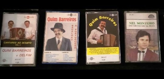 cassetes de varios artistas e albuns