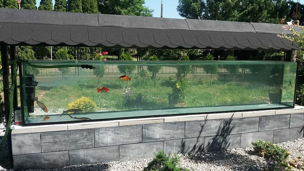 Akwarium proste 120x50x60 - 360 litrów OPTIWHITE
