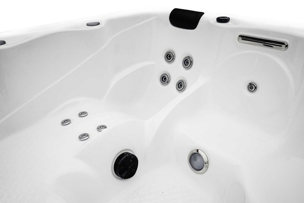 Jacuzzi 5 osobowe, zewnętrzna wanna z hydromasażem, 36 dysz, Demo