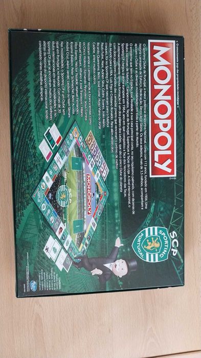 jogo de tabuleiro - monopólio Sporting
