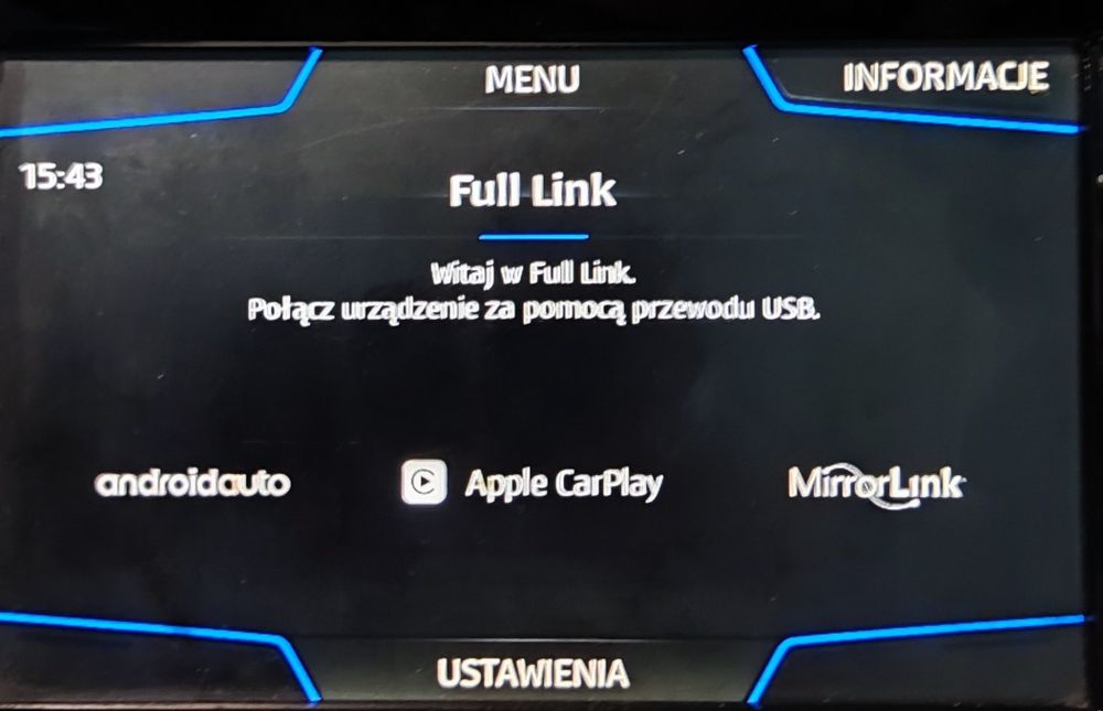 Aktywacja SmartLink AppConnect Full Link Android Auto/ Car Play ...