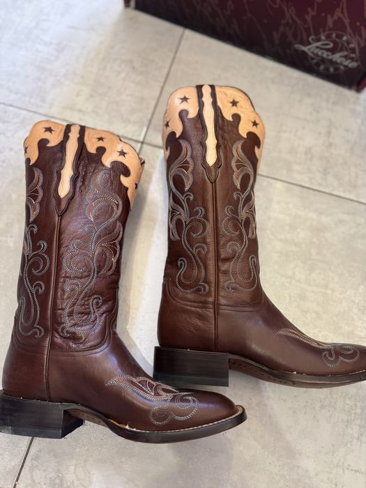 Продам шкіряні ковбойські черевики Lucchese(оригінал)!