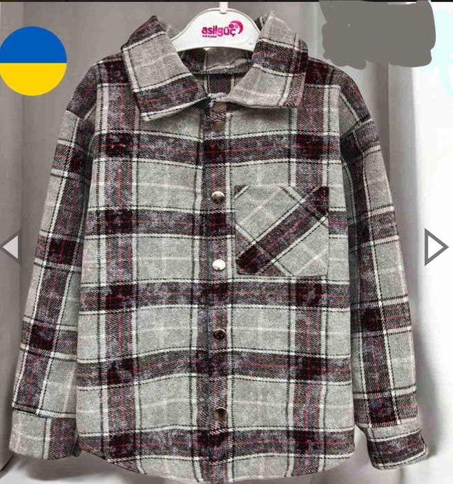 Сорочка байкова на хлопчиків