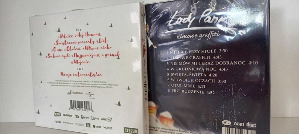 LADY PANK-Zimowe graffiti Nowe w folii