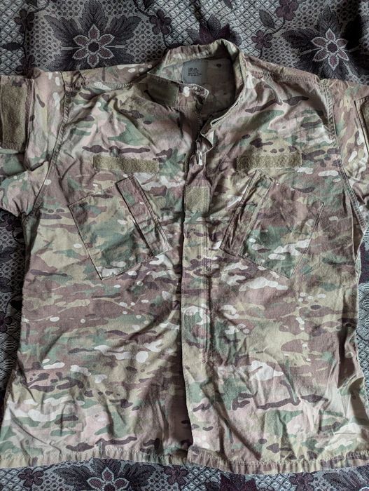 Вогнестійкий кітель US Army Combat Uniform Multicam розмір X-large