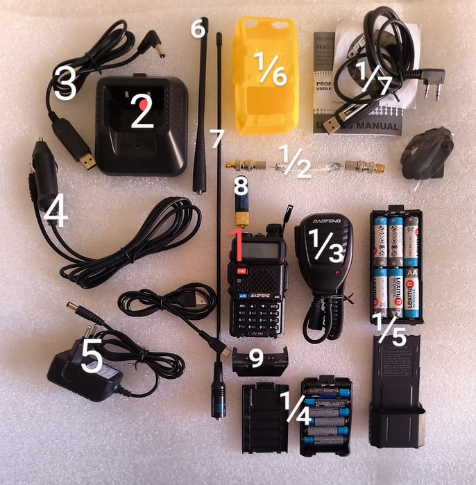 Рація Baofeng uv-5r, Baofeng  uv13PRO,  Baofeng P15uv  та аксесуари