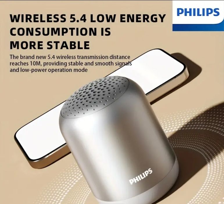 Портативная hi-fi блютуз-колонка PHILIPS TAS 1110