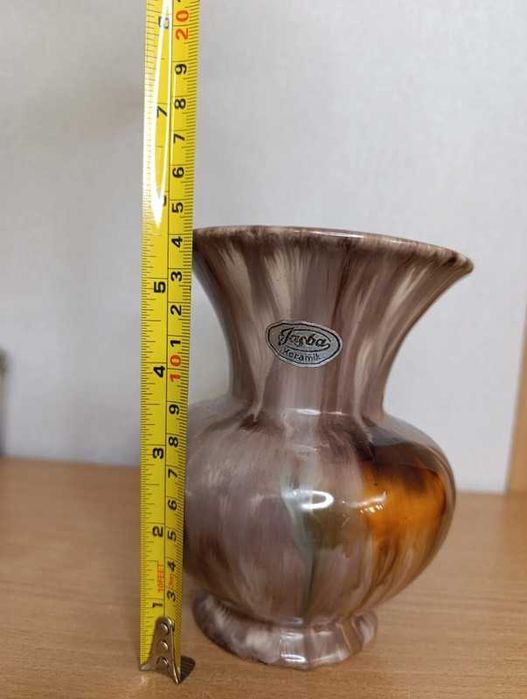 Wazon Jasba Keramik – Piękny Vintage WGP Drip Glaze