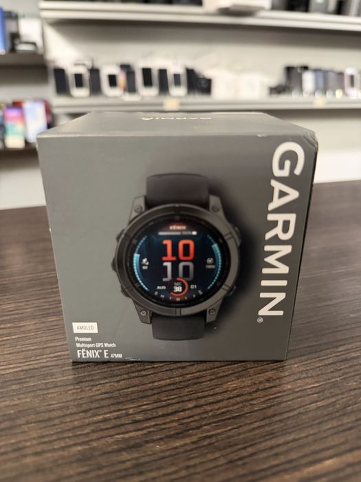 Zegarek sportowy Garmin Fenix E AMOLED Slate 47mm POznań Długa 14