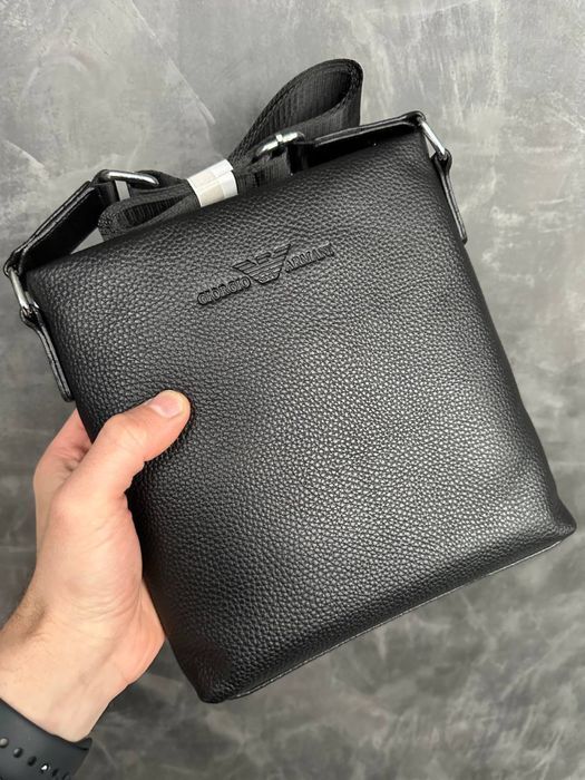Сумка Армани кожаная мужская купить|барсетка чоловіча придбати Харків