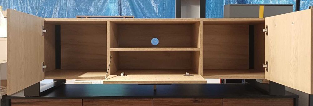 Szafka RTV komoda NUKA 160 cm dąb cremona