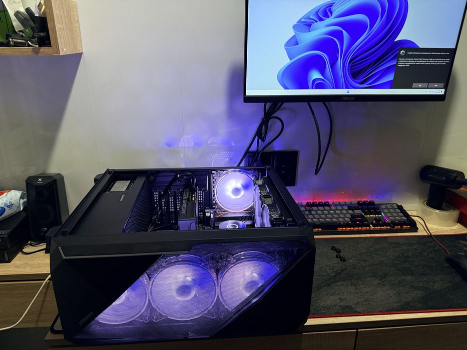 Компьютер TUF Gaming AMD Ryzen X3D+32ddr+ssd 1tb m2+RTX 5060 ti 16gb