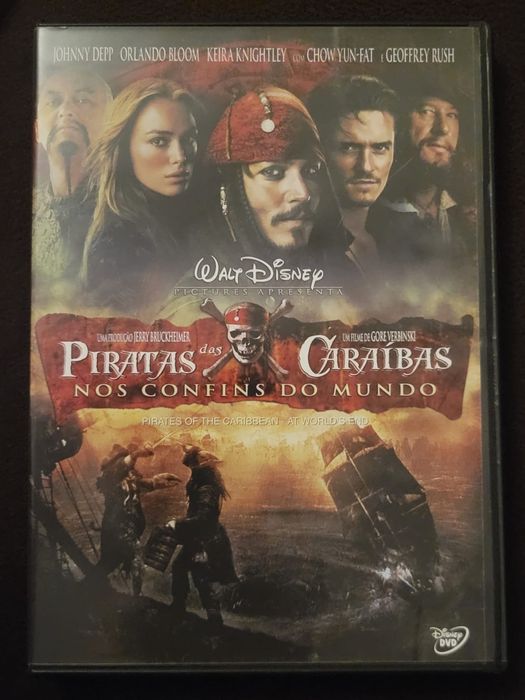 DVD Piratas das Caraíbas Nos Confins do Mundo