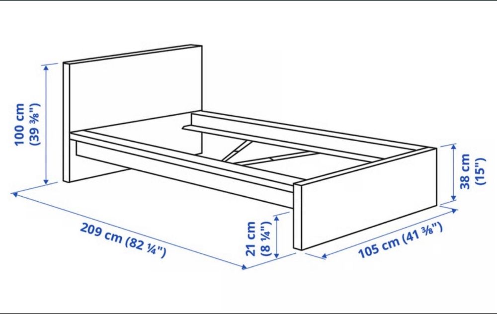 Cama Individual Malm Ikea
