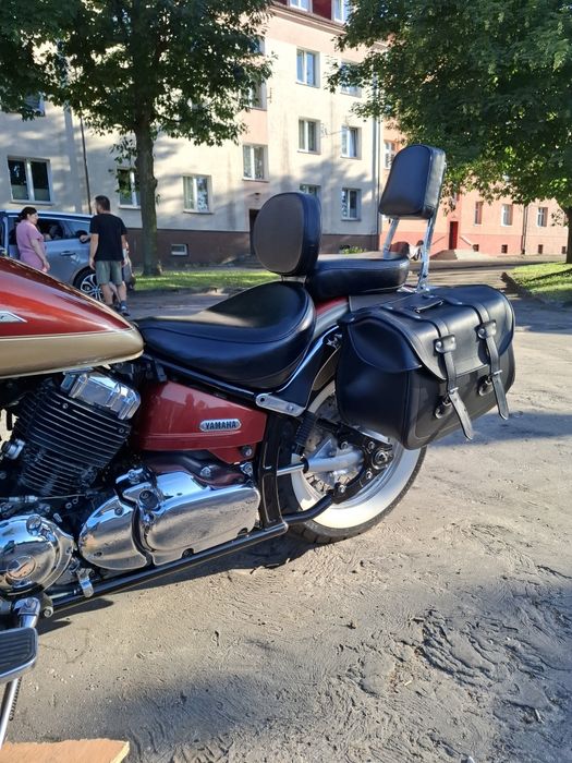 Yamaha drag star classic 650 perła w koronie