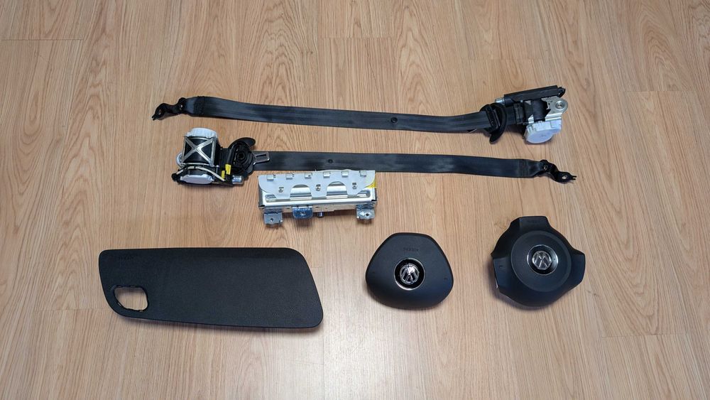 Conjunto Kit Airbags Tablier VW Volkswagen Polo MK5 6r de 2009/2017
