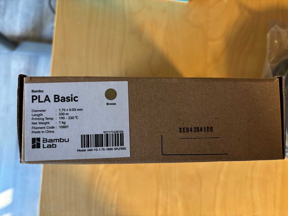 Bambu Lab PLA Basic Bronze (refill)