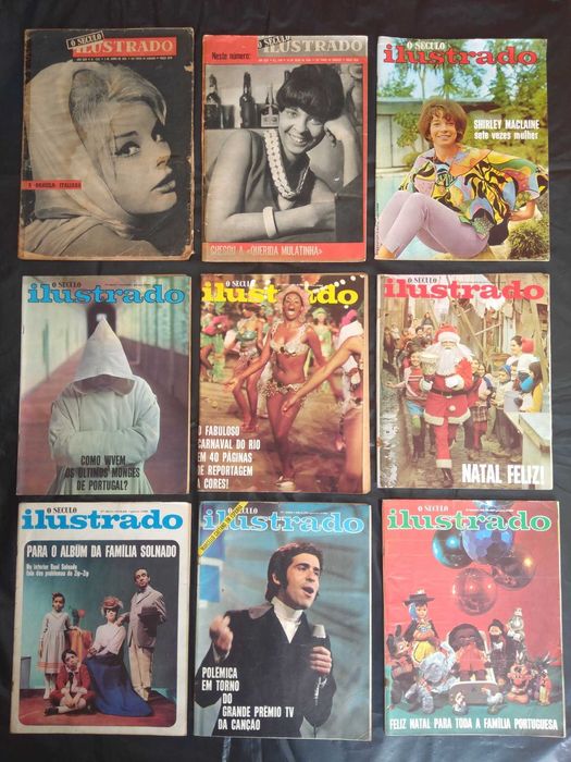 Revistas Ilustrado Antigas Anos 60/70