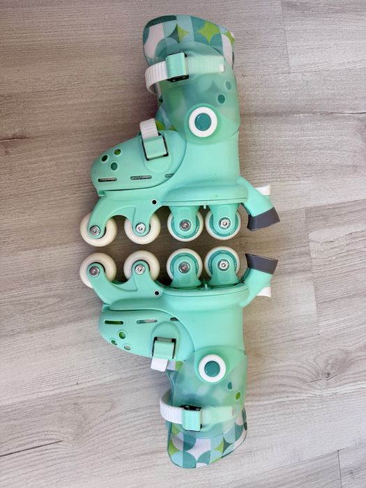 Роликові ковзани Yvolution Switch skates салатові 23-28 (YR25G4)