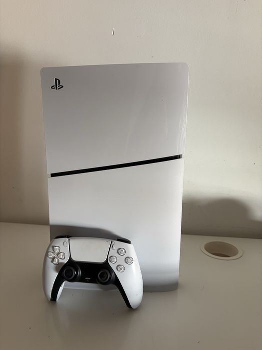 Título: PS5 Slim Digital em excelente estado + comando