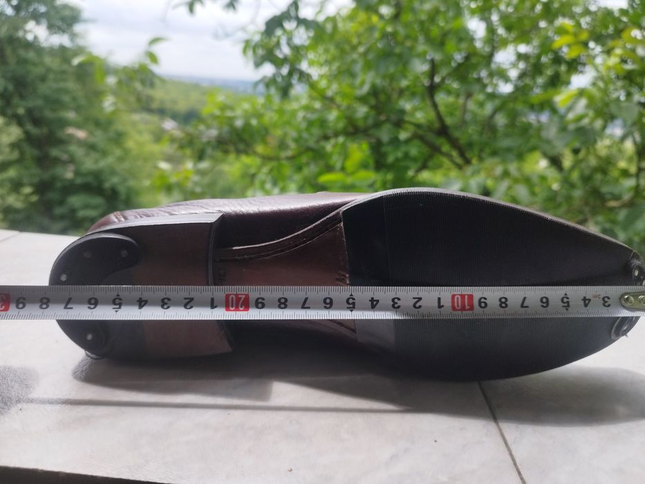 Оригінал Нові CALZOLIERIA TOSCANA чоловічі лофери Handcrafted in ITALY розмір 42