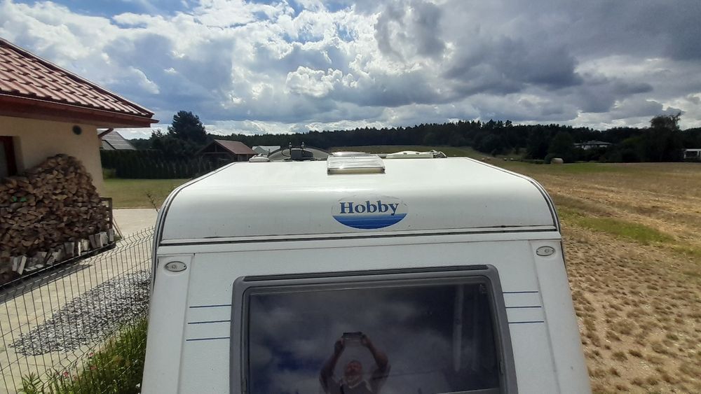 Hobby 440 z 2004r,przedsionek,klima,antena +auto