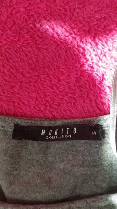 Sukienka tunika bluzka Mohito M 38 szara