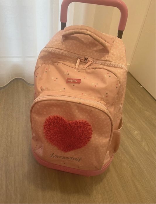 Mochila safta rosa