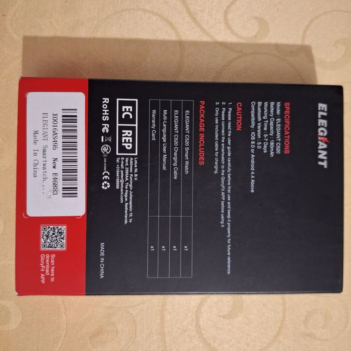 Smartwatch Elegiant C520