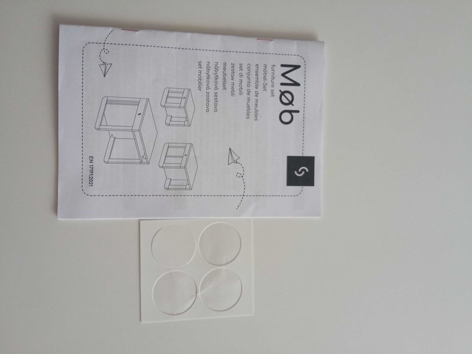 Skiddou Mob 8w1 zestaw mebli dla dzieci