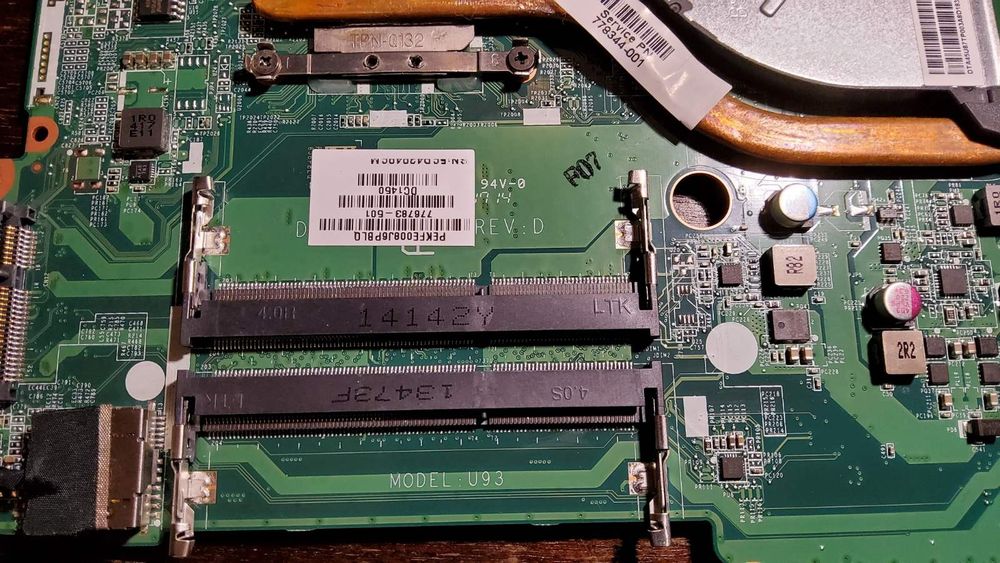 Материнка ноутбука HP Pavilion 15