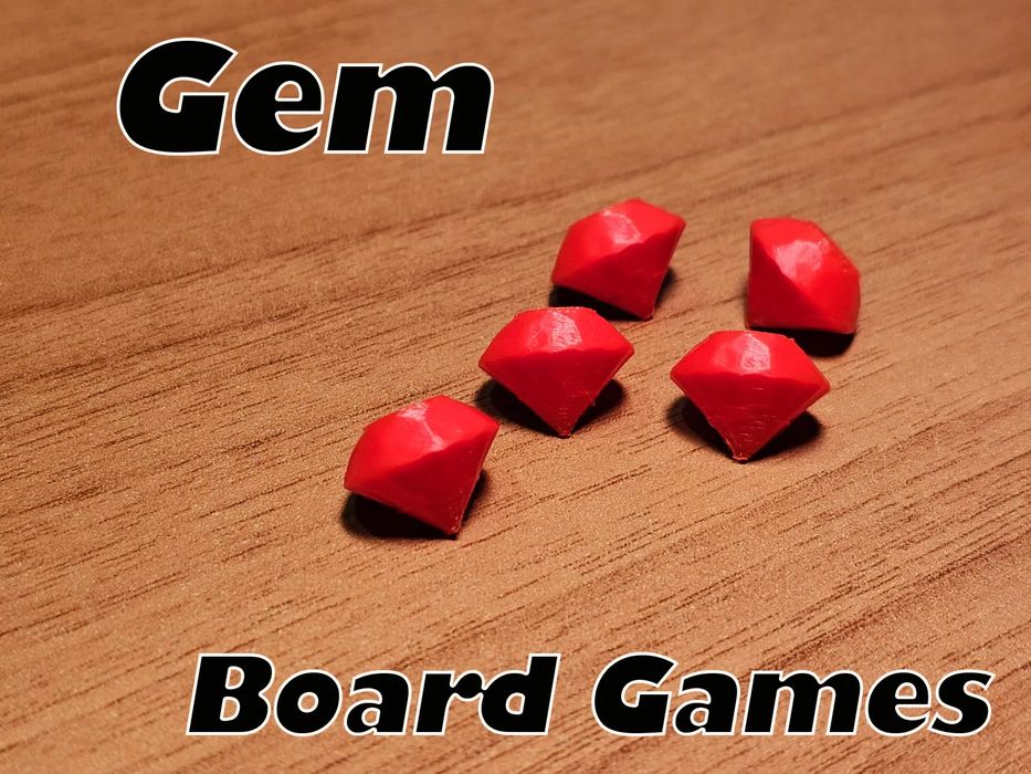 Gema Decorativa para Jogos de Tabuleiro
