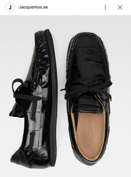 Мужские туфли jacquemus оригинал