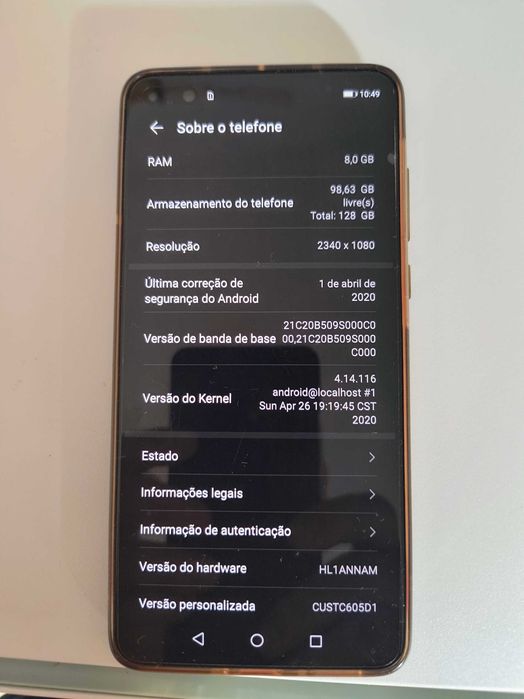 Smartphone Huawei P40