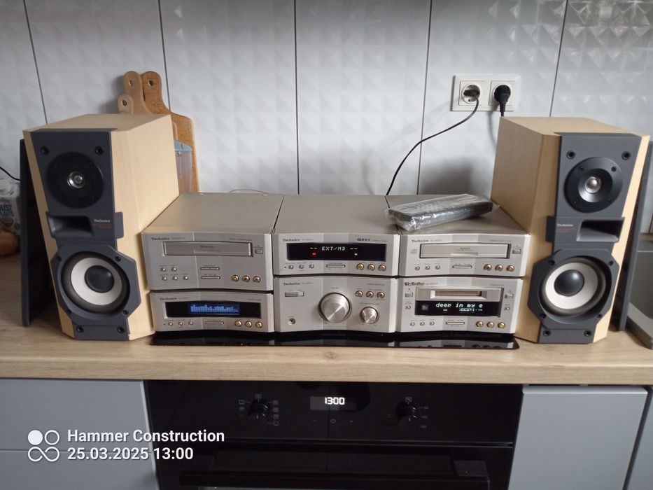 Mega Unikat Technics  HD510-MD710 jedyna taka Pasmo widma oryg. pilot