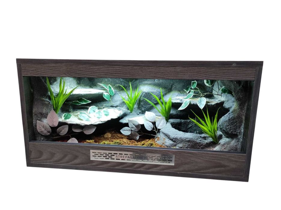 Terrarium tropikalne nr717 80/40/40 dla węża boa pyton NA ZAMÓWIENIE