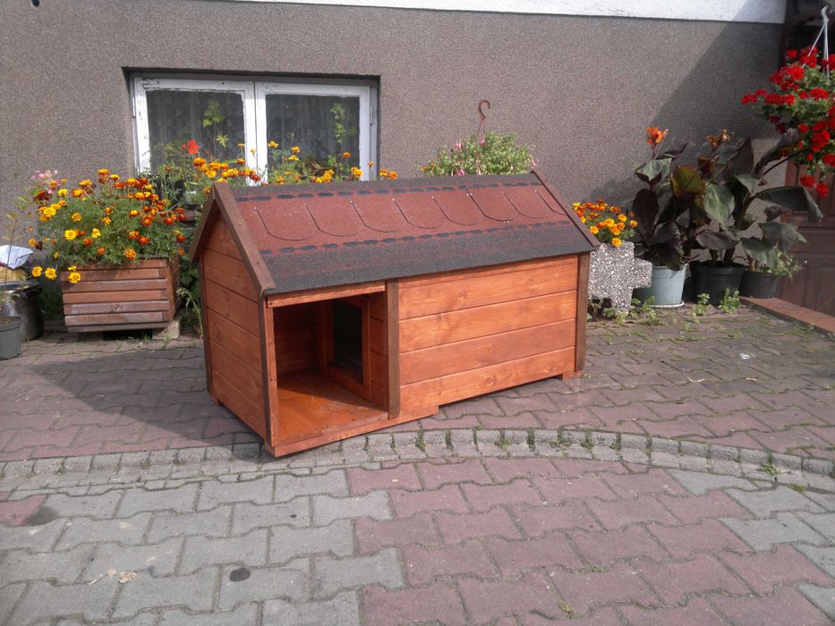 Buda dla psa z przedsionkiem XL Budy Możliwość wysyłki