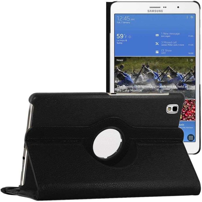 Obrotowe Etui 360 stopni do Samsung Galaxy Tab Pro 8.4 SM-T320 czarne