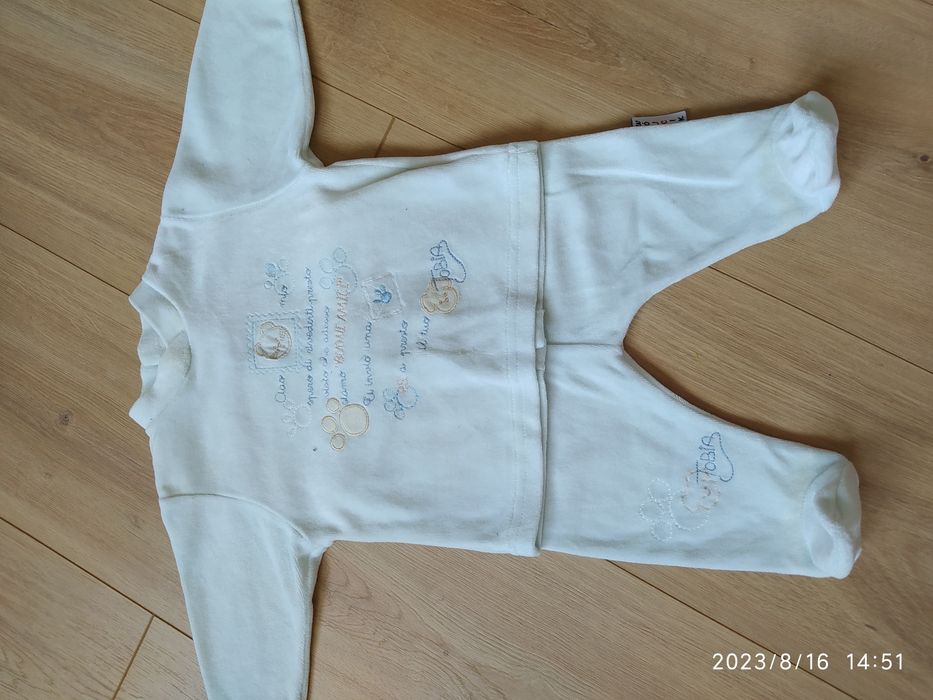 Komplet niemowlęcy r. 56