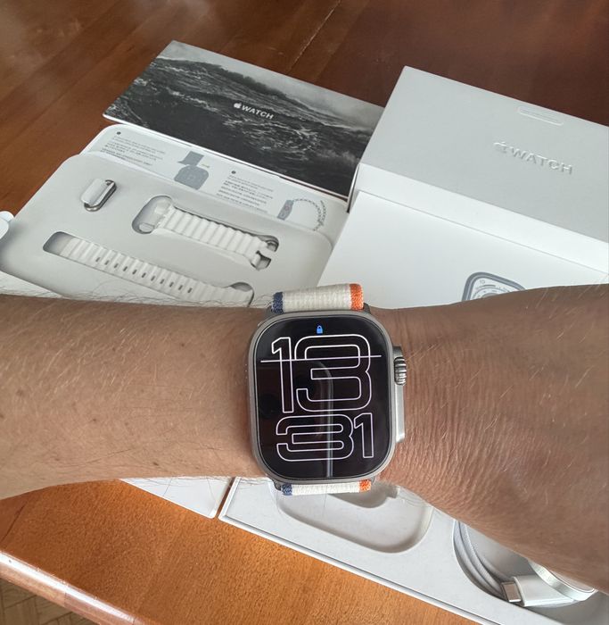 Apple Watch Ultra - Bateria 100% - na gwarancji z dowodem zakupu w PL.