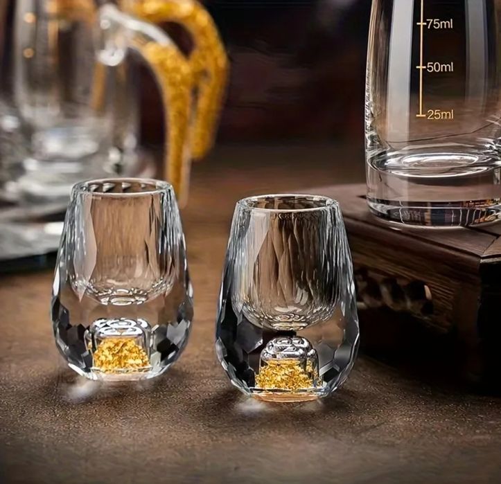 Szklane kieliszki 6 sztuk