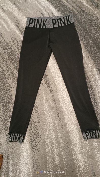Leginsy Pink czarne