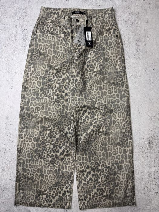 Jaded London Leopard 26,28,30,32,34,36 Fade Colossus Jeans Леопард