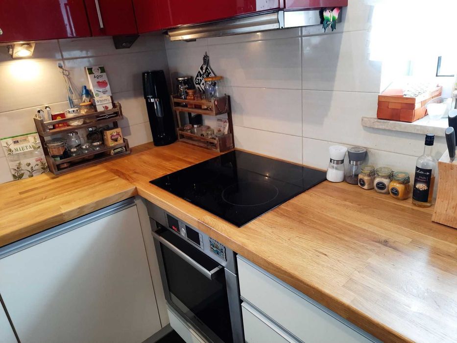 Blat kuchenny dębowy, stopnie, trepy, płyta dębowa